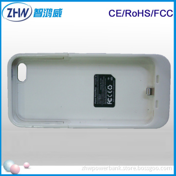 Latest Christmas Gift 2500mAh Battery Case/Charger with Beautiful Appearance for iPhone5